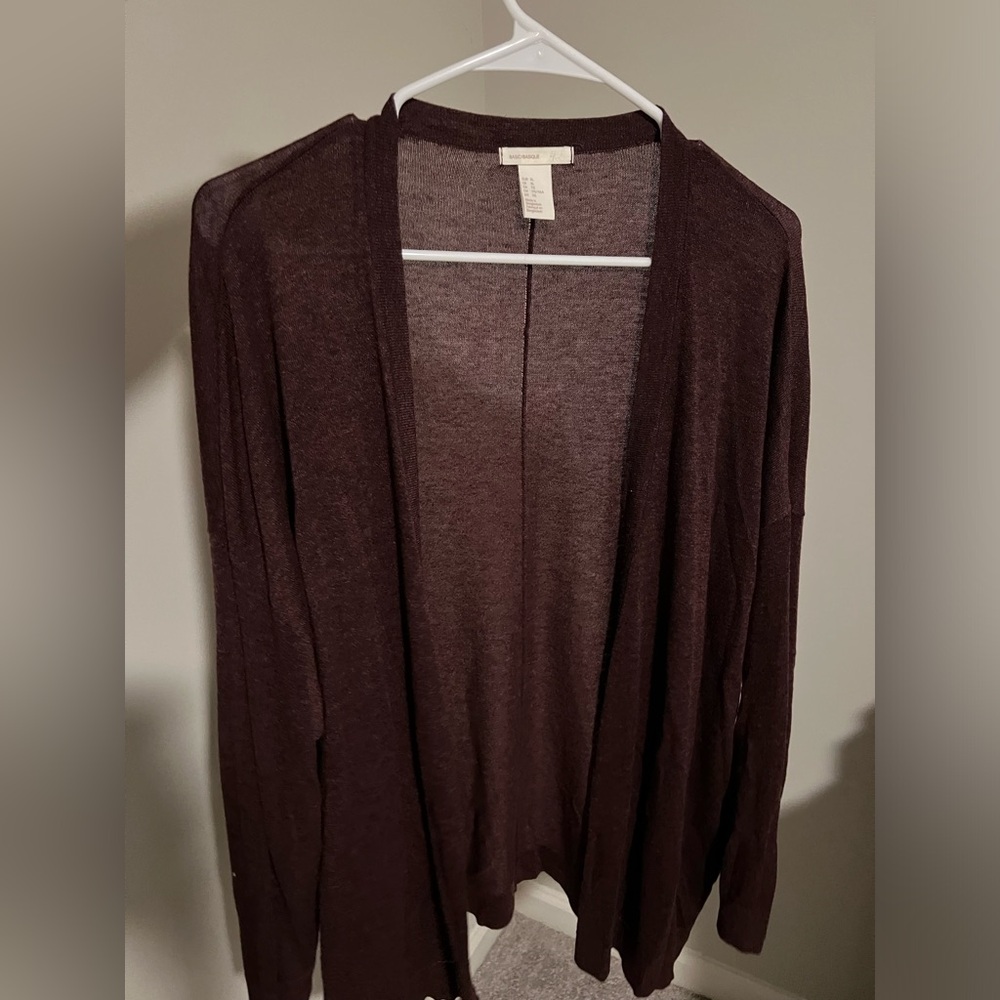 Maroon H&M Cardigan